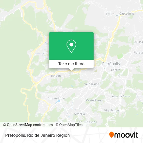 Pretopolis map