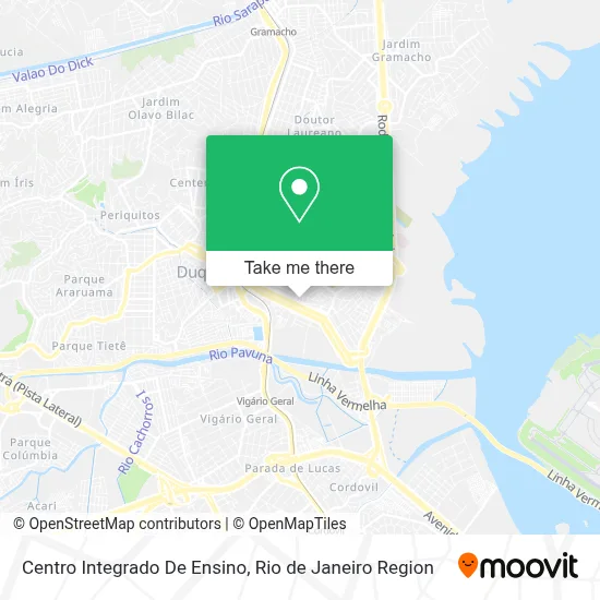 Centro Integrado De Ensino map