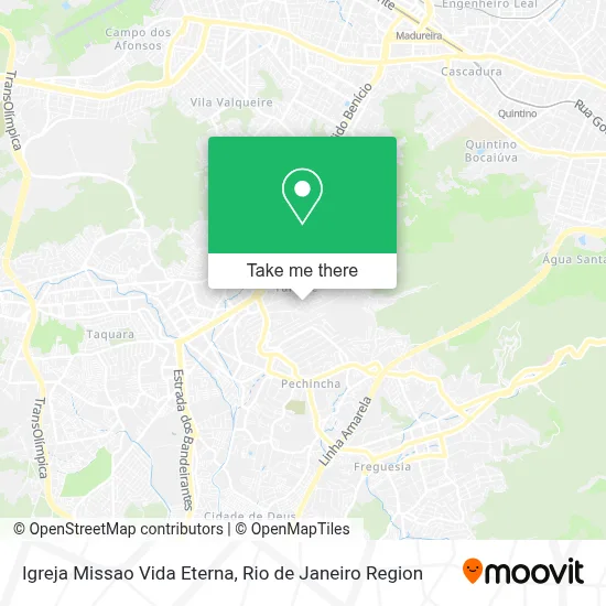 Igreja Missao Vida Eterna map