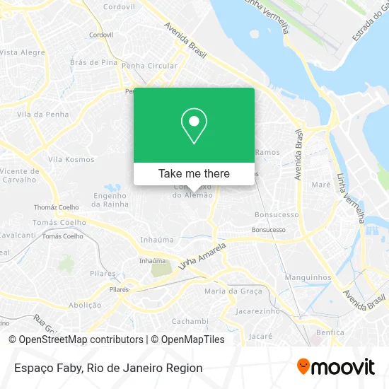 Espaço Faby map