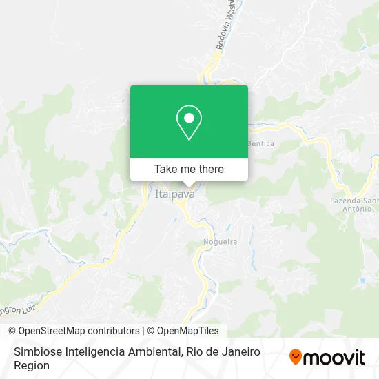 Simbiose Inteligencia Ambiental map