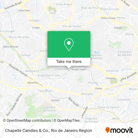 Chapelle Candles & Co. map