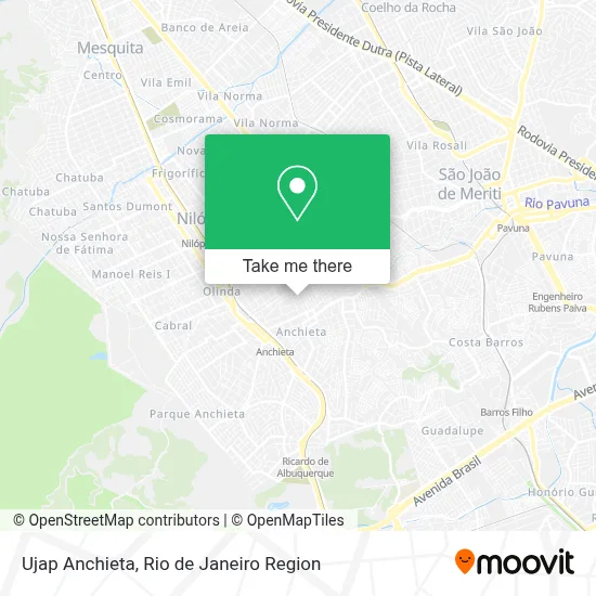 Ujap Anchieta map