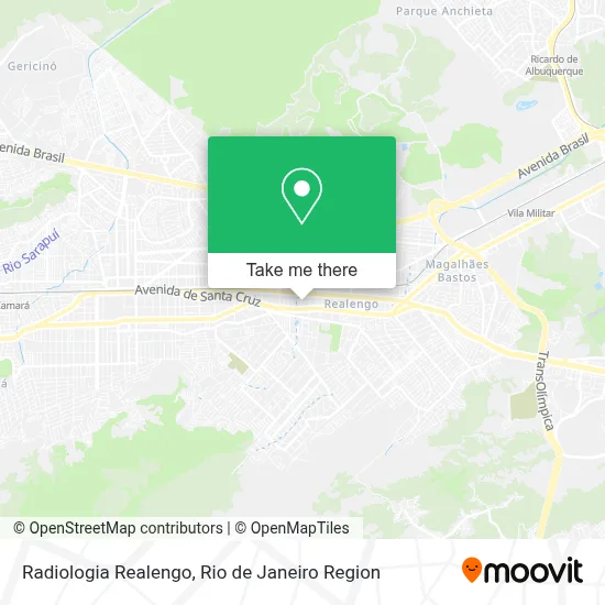 Radiologia Realengo map