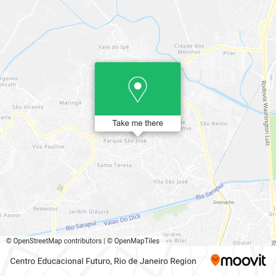 Centro Educacional Futuro map