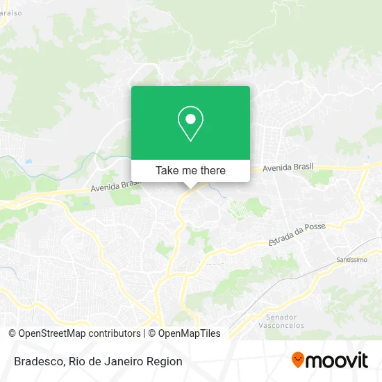 Bradesco map