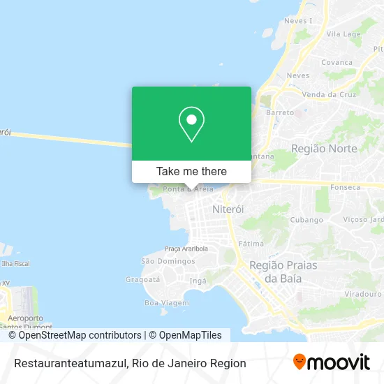 Restauranteatumazul map