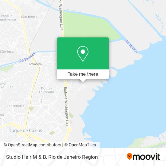 Studio Hair M & B map