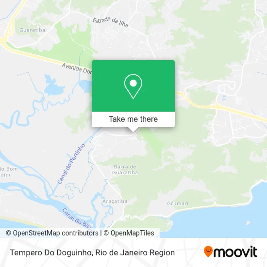 Tempero Do Doguinho map