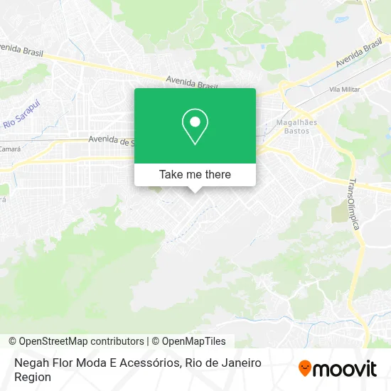 Negah Flor Moda E Acessórios map