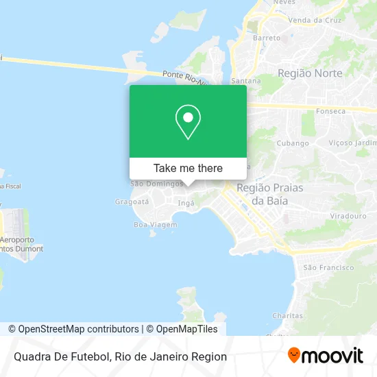 Quadra De Futebol map