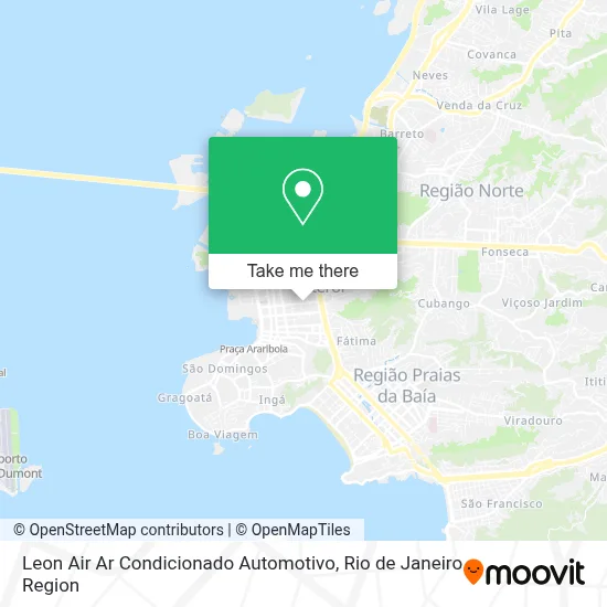 Leon Air Ar Condicionado Automotivo map