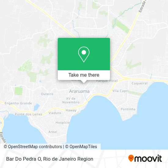 Bar Do Pedra O map