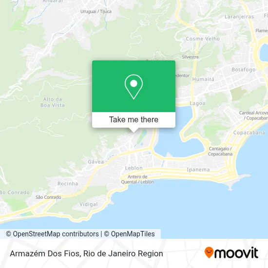 Armazém Dos Fios map