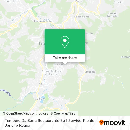 Tempero Da Serra Restaurante Self-Service map