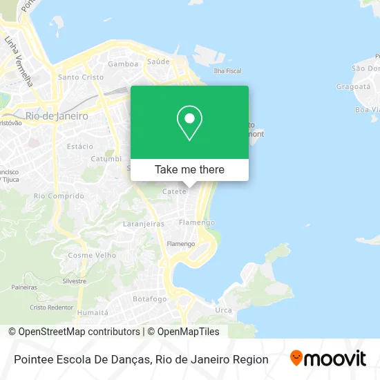 Pointee Escola De Danças map