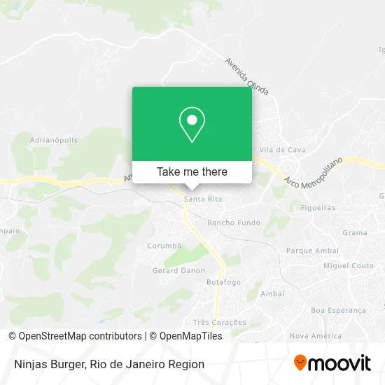 Ninjas Burger map