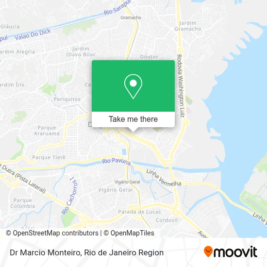 Dr Marcio Monteiro map