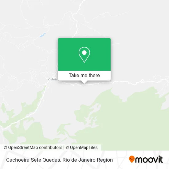 Cachoeira Sete Quedas map