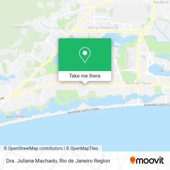 Dra. Juliana Machado map