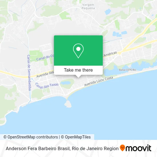 Anderson Fera Barbeiro Brasil map