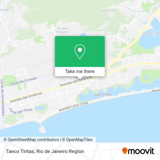 Taeco Tintas map