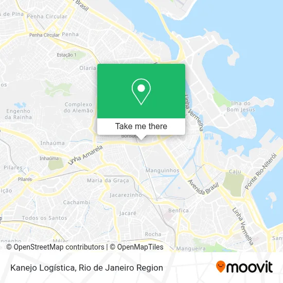 Kanejo Logística map