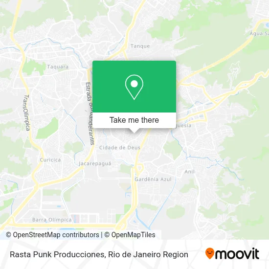 Rasta Punk Producciones map