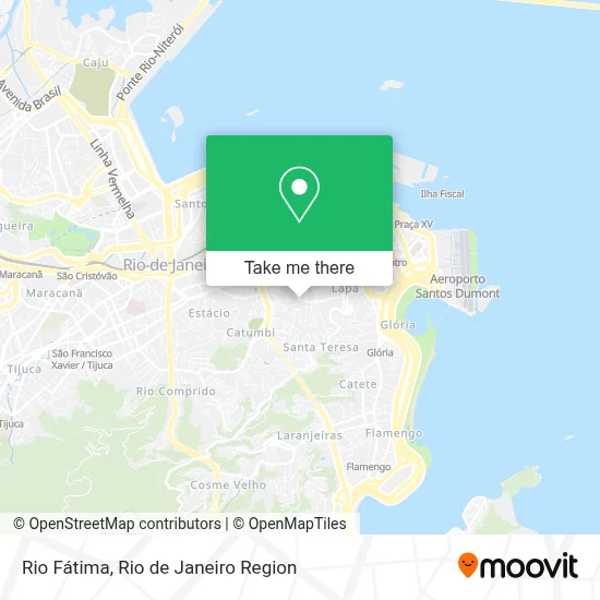 Rio Fátima map