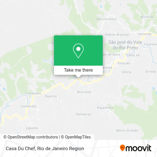 Casa Du Chef map