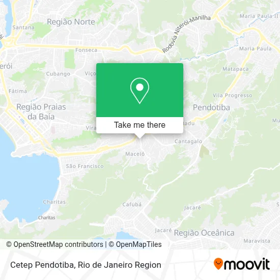 Cetep Pendotiba map