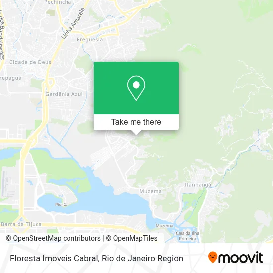 Floresta Imoveis Cabral map