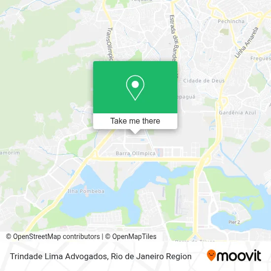 Trindade Lima Advogados map