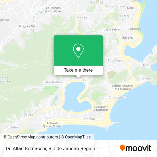 Dr. Allan Bernacchi map
