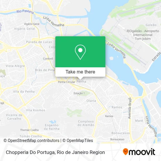 Chopperia Do Portuga map