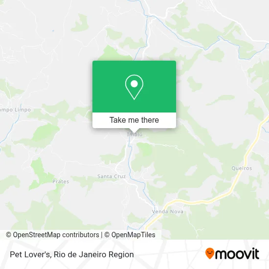 Pet Lover's map