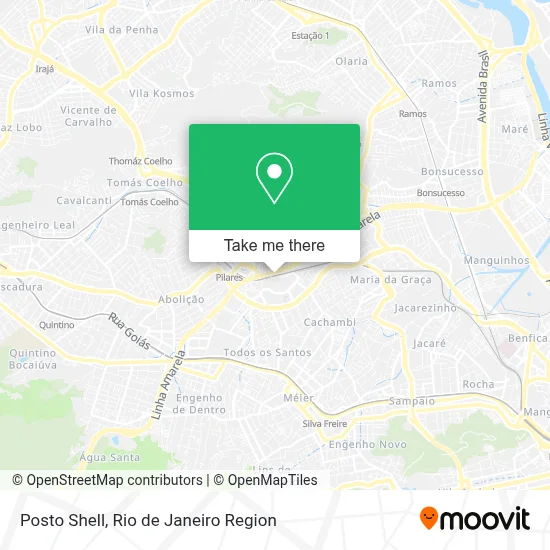 Posto Shell map