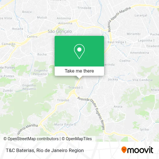 T&C Baterias map