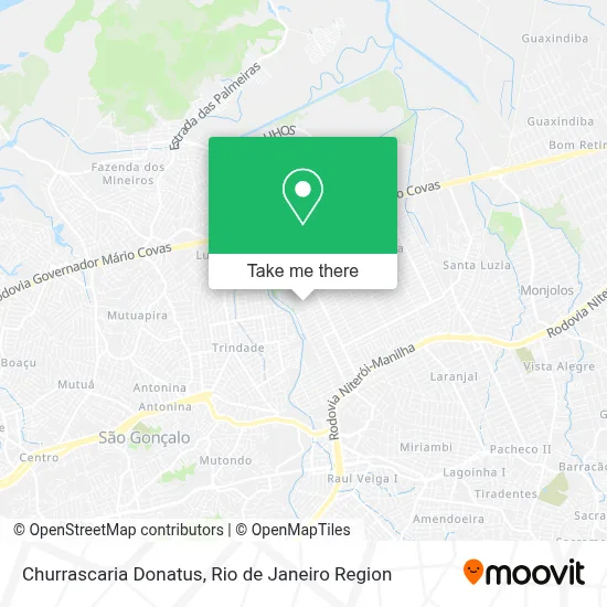 Churrascaria Donatus map