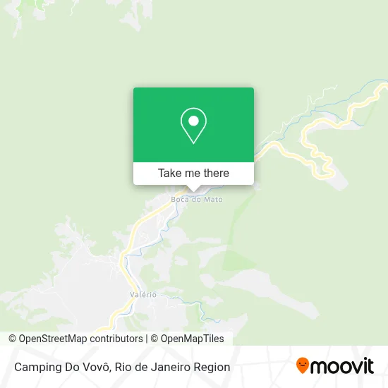 Camping Do Vovô map