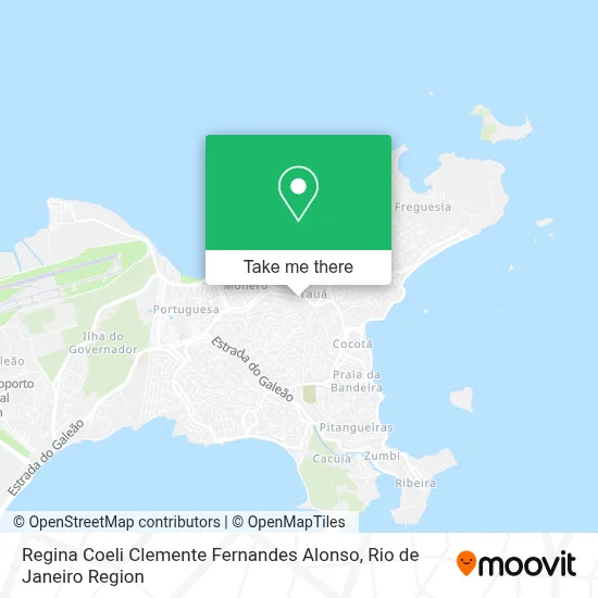 Regina Coeli Clemente Fernandes Alonso map