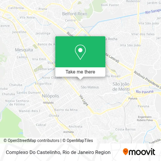 Complexo Do Castelinho map