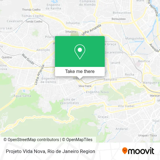 Projeto Vida Nova map