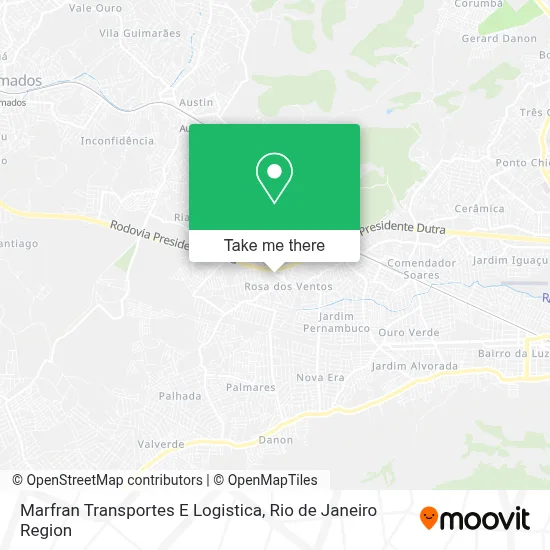 Marfran Transportes E Logistica map
