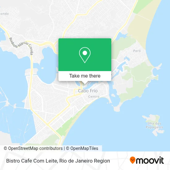 Bistro Cafe Com Leite map