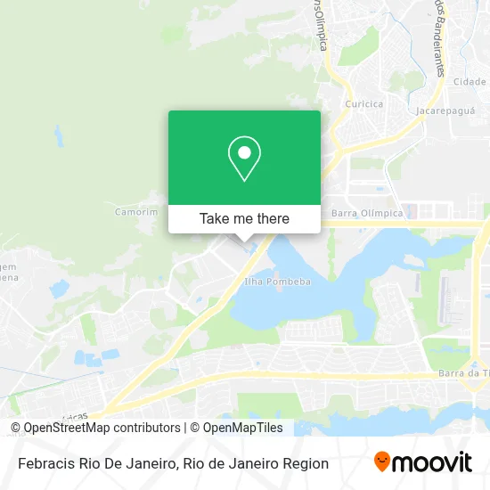 Febracis Rio De Janeiro map