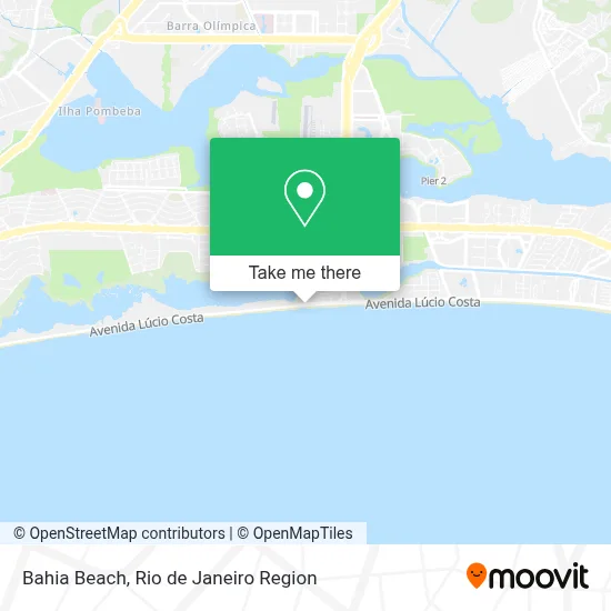 Bahia Beach map