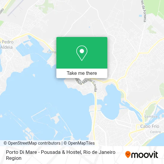 Porto Di Mare - Pousada & Hostel map