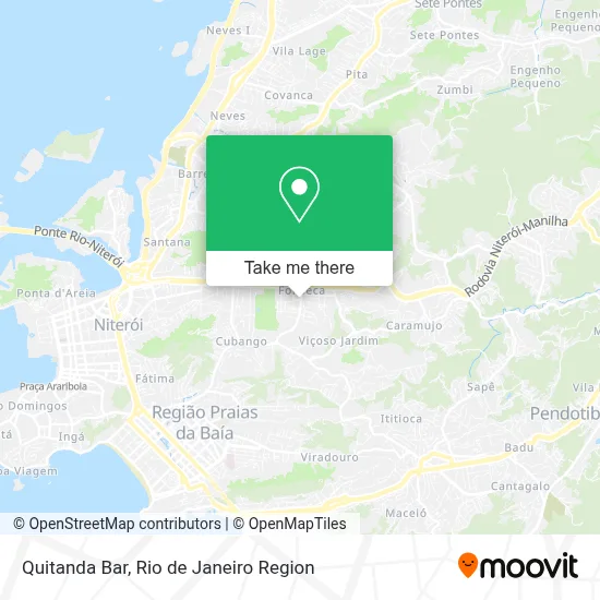 Quitanda Bar map