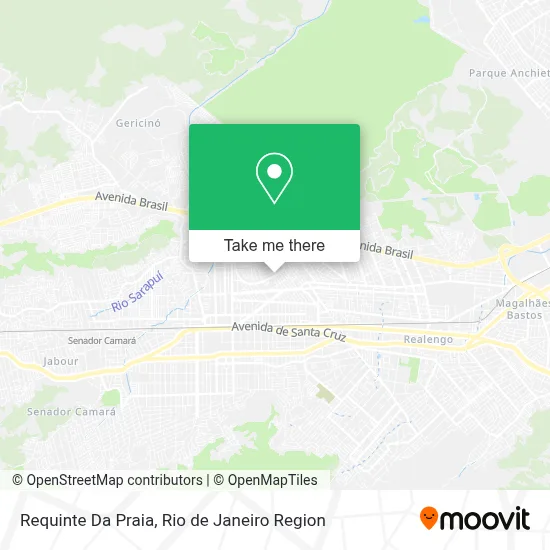 Requinte Da Praia map